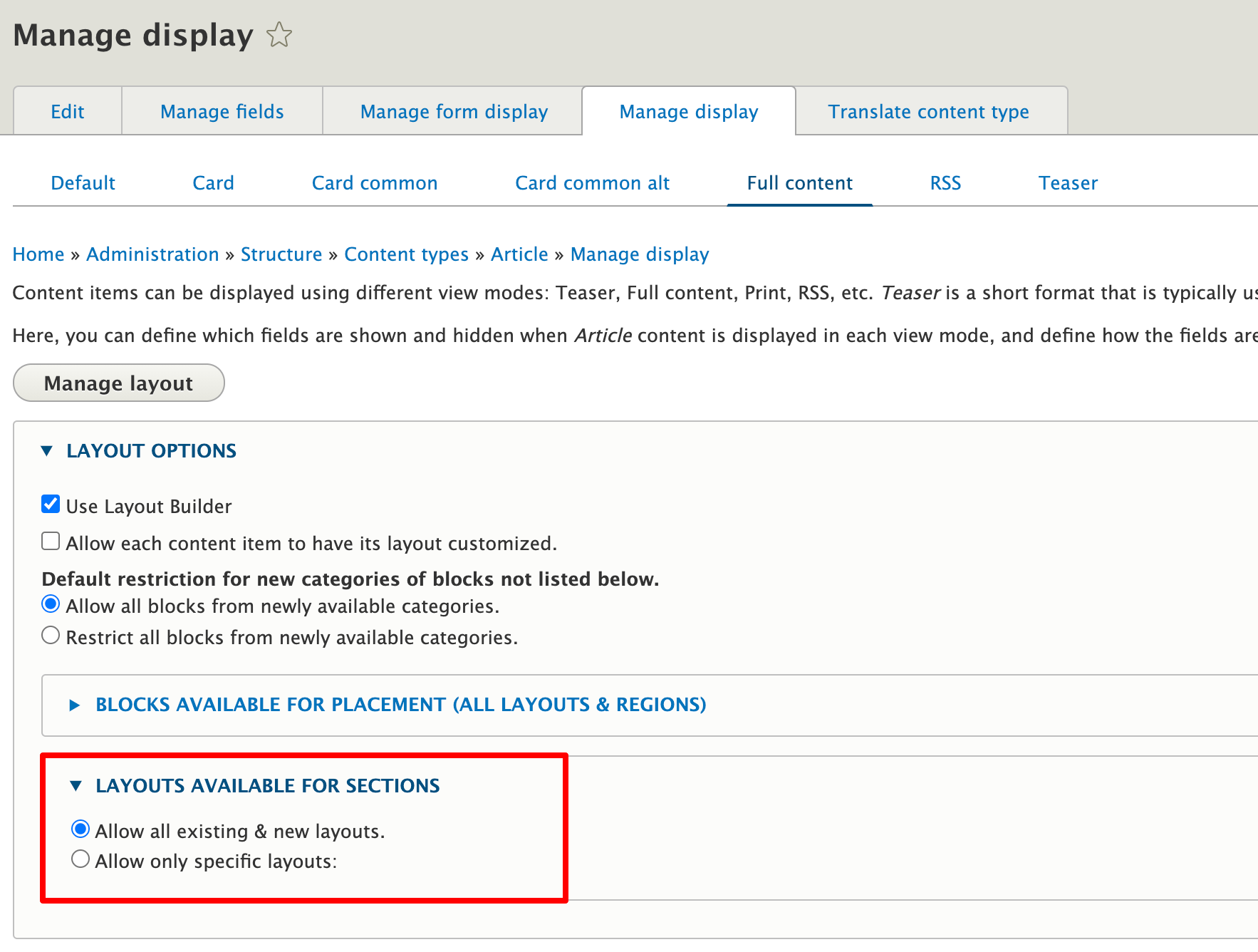 Layout Builder Restrictions 6
